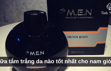 Sữa tắm trắng da nào tốt nhất cho nam giới?